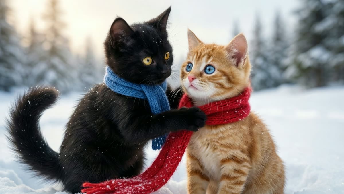 Pawfect AI 作品『優しいマフラー 総集編』より